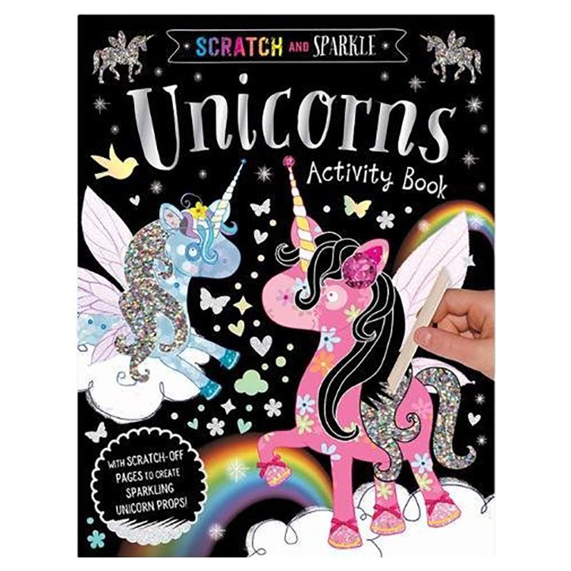 ميك بيليف آيدياز-  كتاب الأنشطة Scratch And Sparkle: Unicorns 