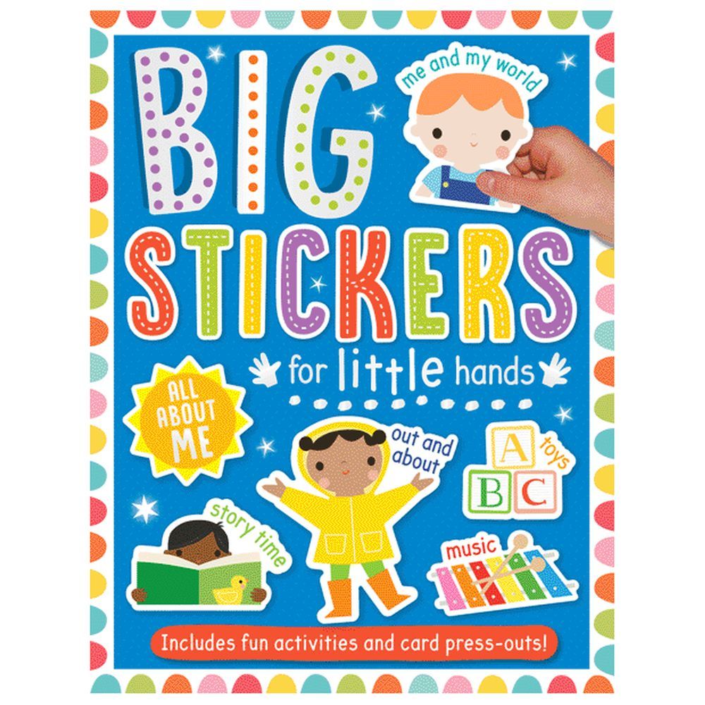 Make Believe Ideas - Big Stickers For Little Hands All About Me