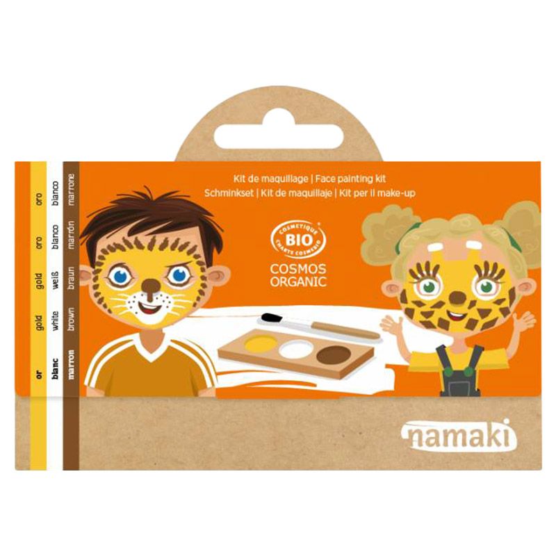 Namaki - Organic Face Paint Kit - Lion & Giraffe