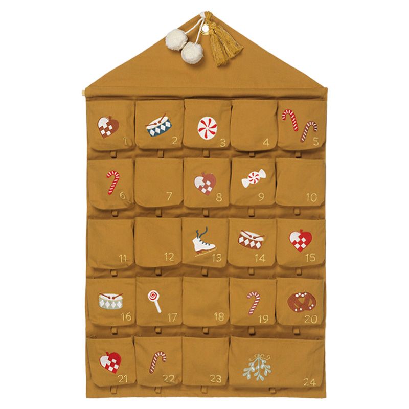 Fabelab - Organic Advent Wall Calendar Embroidered