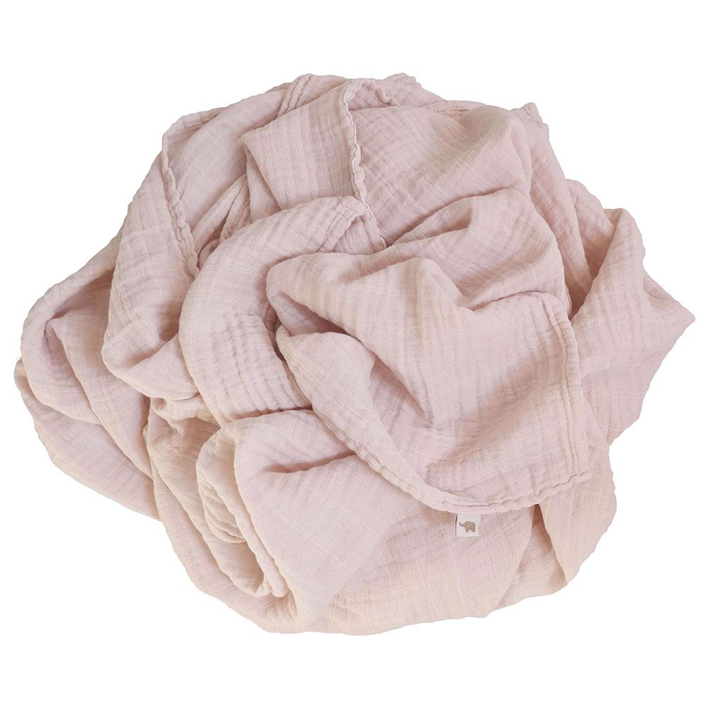 Petit Stellou - Nooshi Organic Cotton Blanket - Blush