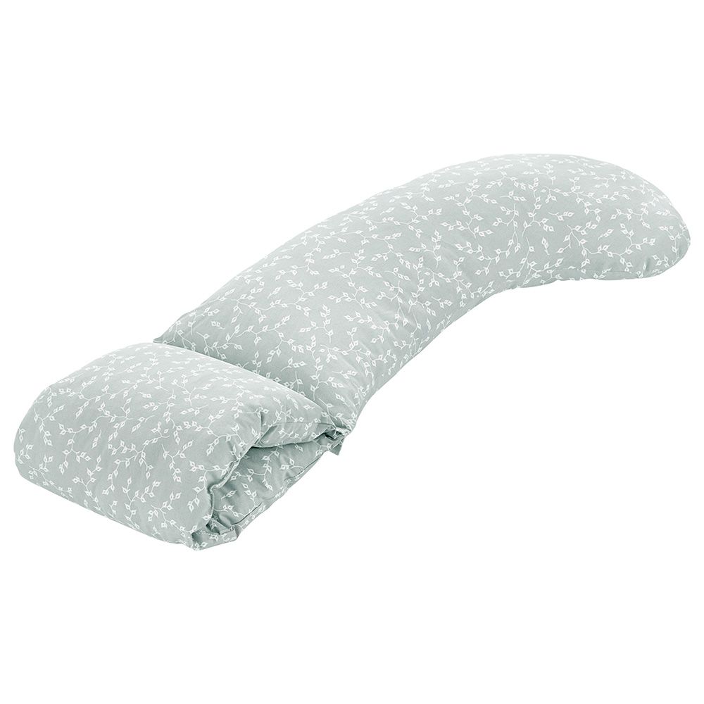 Babyjem - Head Supported Breastfeeding Cushion Flower - Green