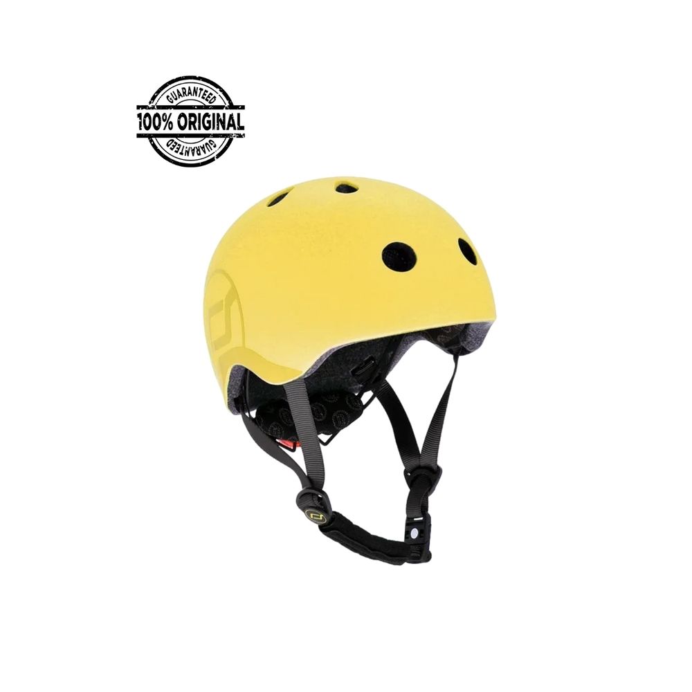 Scoot & Ride Kid Helmet – Lemon – S-M
