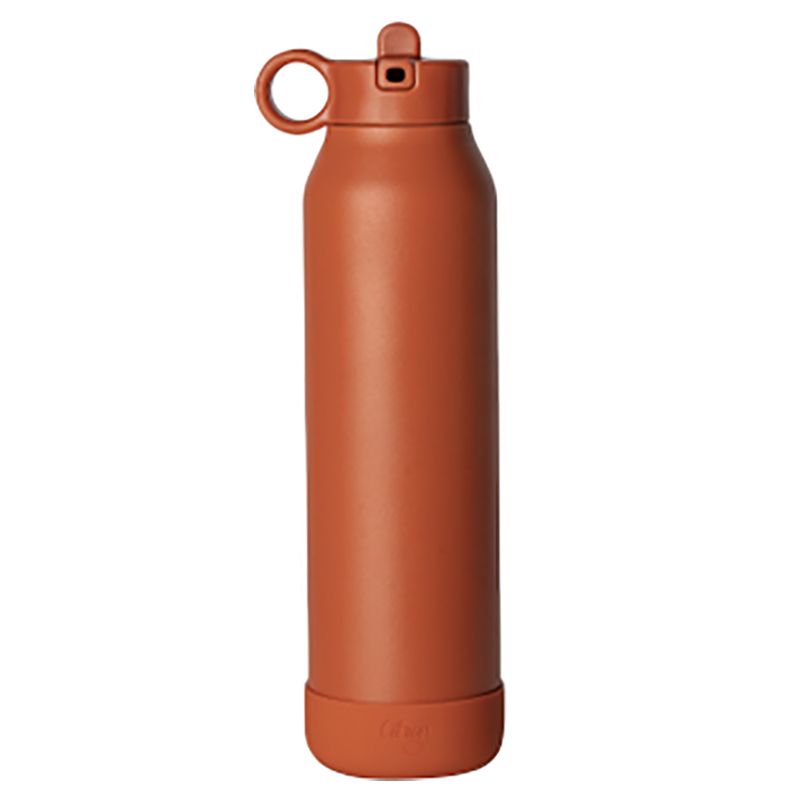 Citron - Stainless Steel Water Bottle - 500ml - Brick