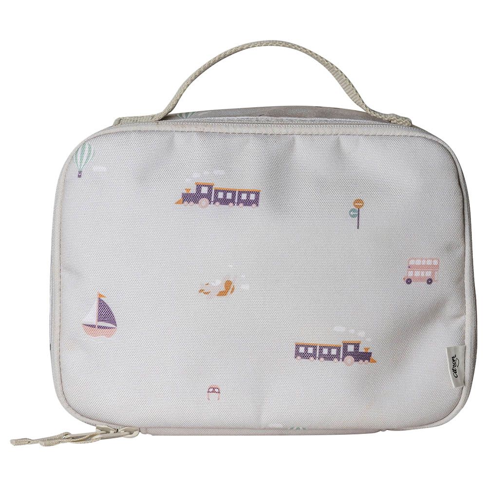 Citron - Insulated Square Lunchbag - Vehicles