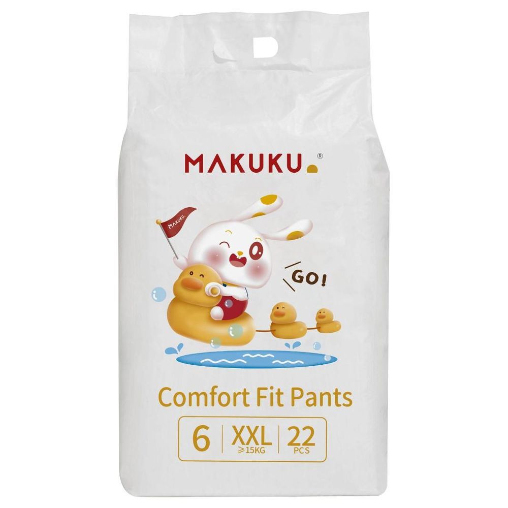 Makuku - Comfort Fit Pants - Size 6 - XX-Large 15kg+ - 22pcs