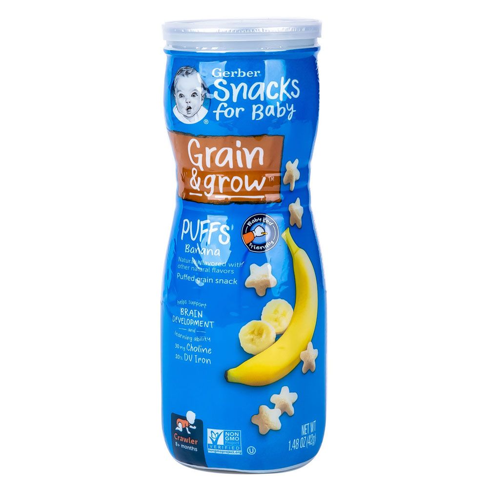 Gerber - Puffs Banana 42g