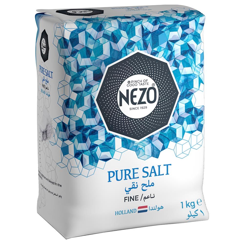 Nezo - Fine Table Salt Blue 1KG