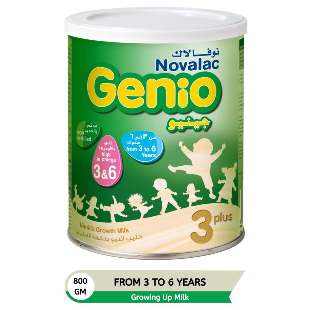 Novalac Genio 3Plus Vanilla Growth Formula 800g