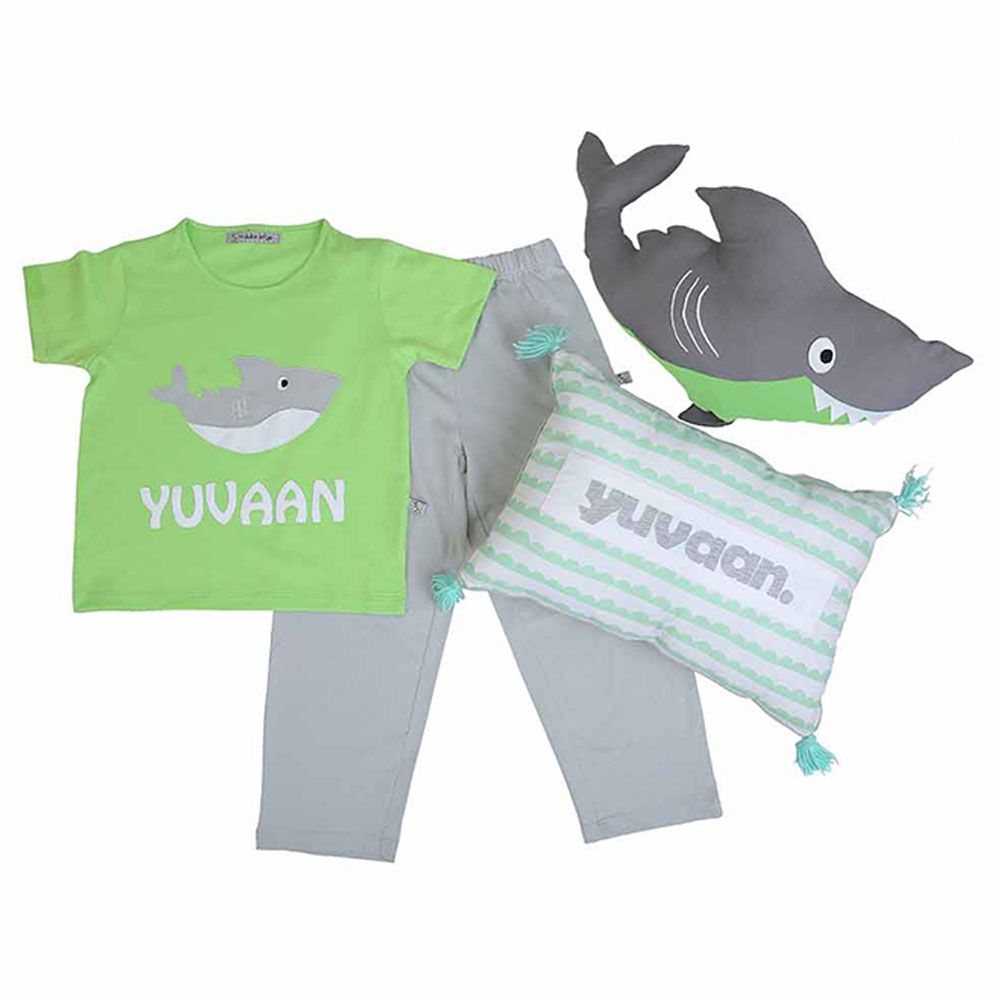 Mi Dulce An'ya - Customized Shark Pyjama & Cushion