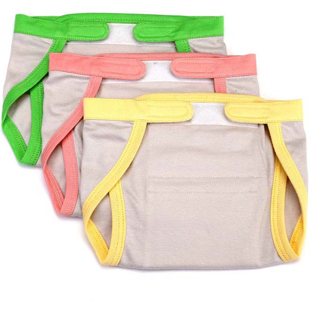 Mi Dulce An'ya - Nappies - Yellow/Pink/Green