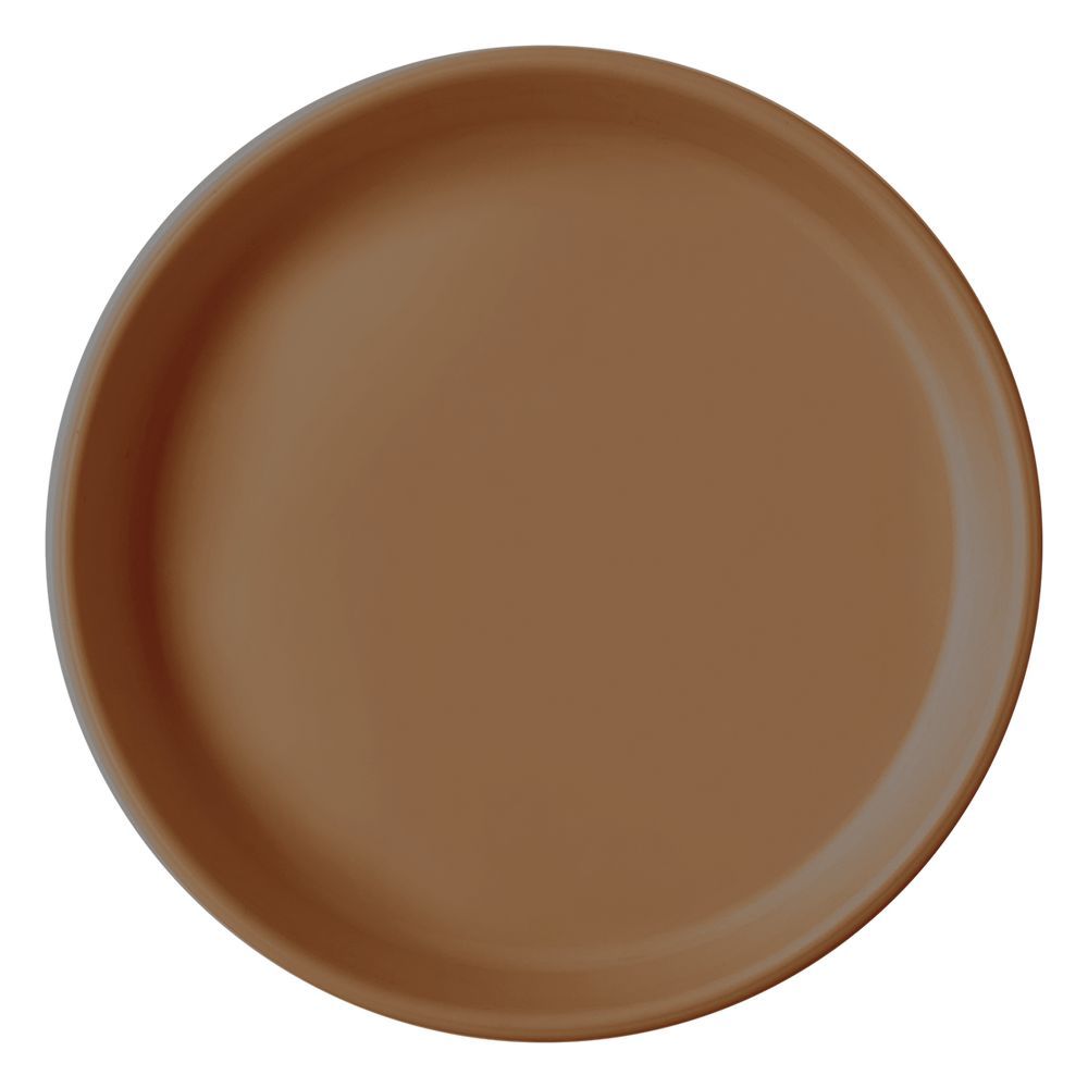Minikoioi - Basics Plate - Woody Brown