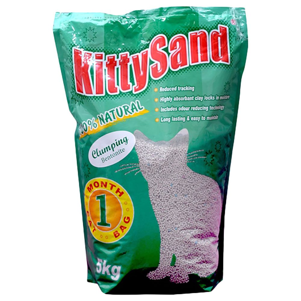 KittySand - Clumping Bentonite Cat Litter 5kg