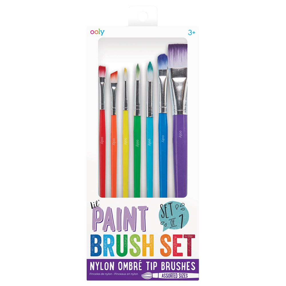 Ooly - Lil Paint Brushes - Set Of 7 