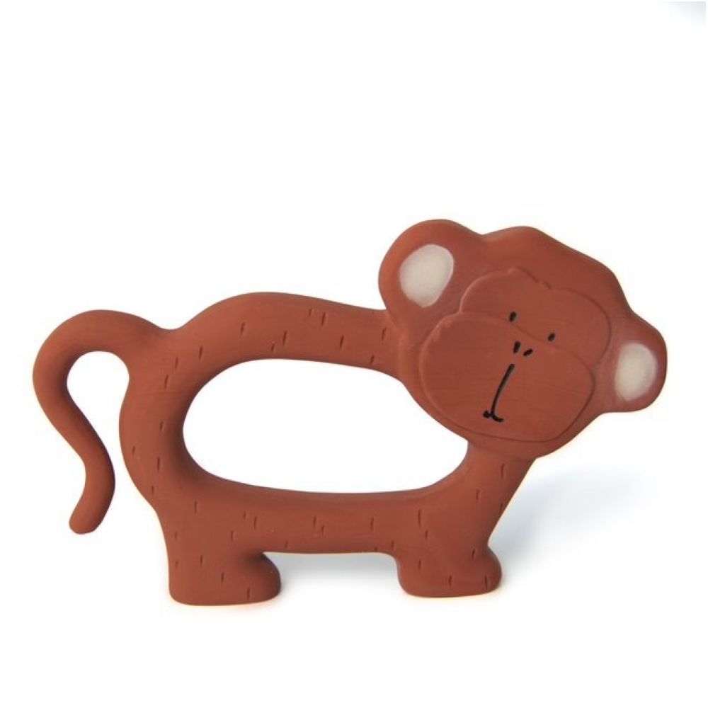 Trixie - Natural Rubber Grasping Toy - Mr. Monkey