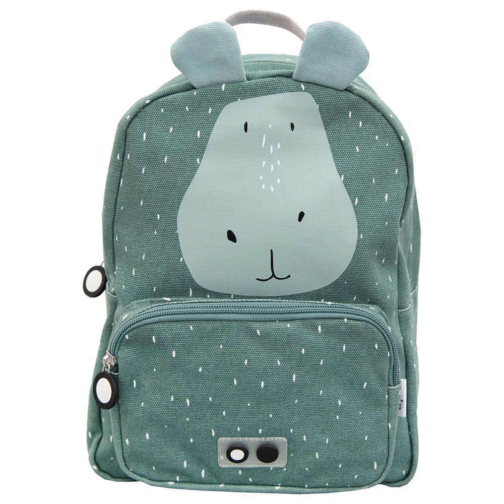 Trixie - Backpack Mr. Hippo - Grey - 12 Inch
