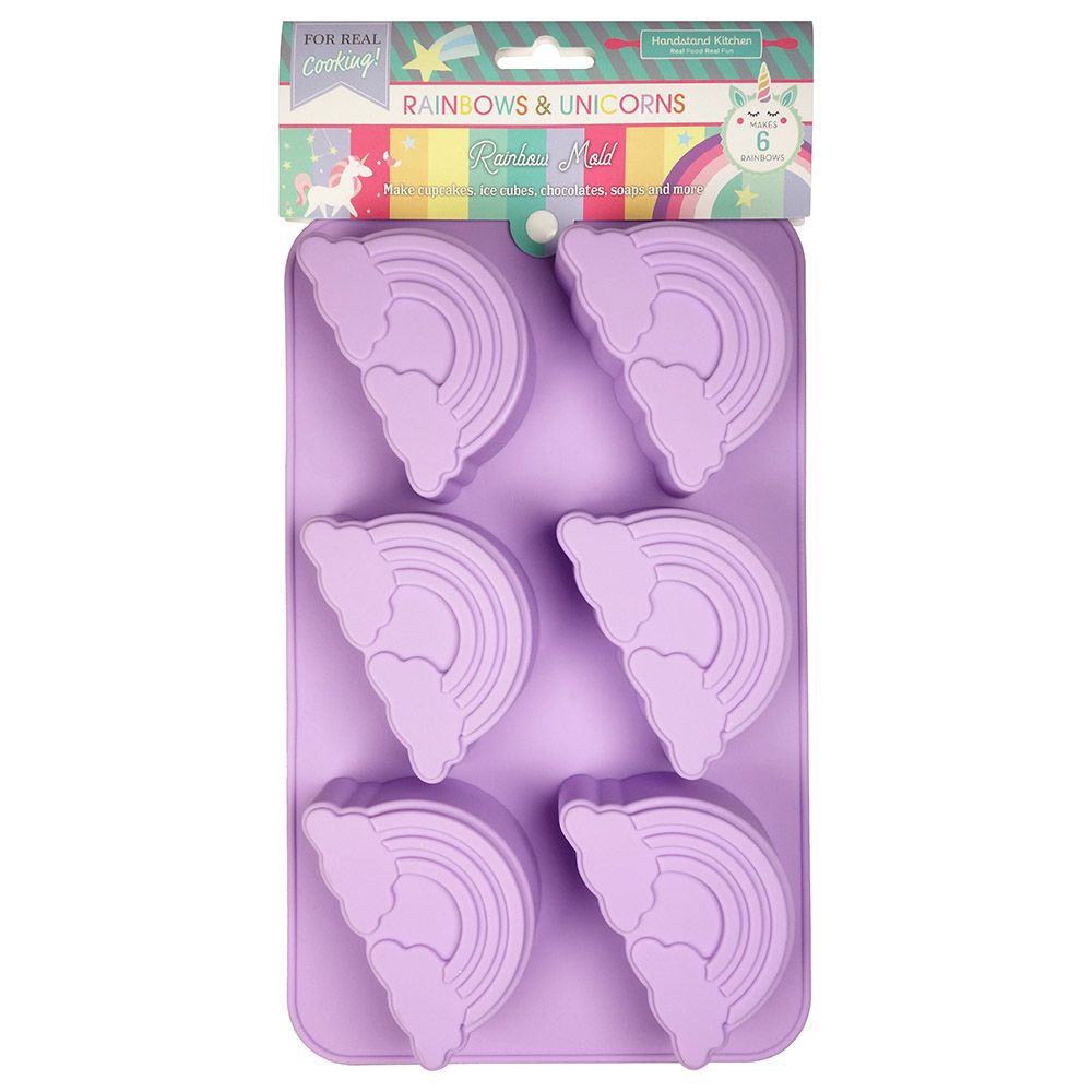 Handstand Kitchen - Rainbow Cupcake Mold - Purple