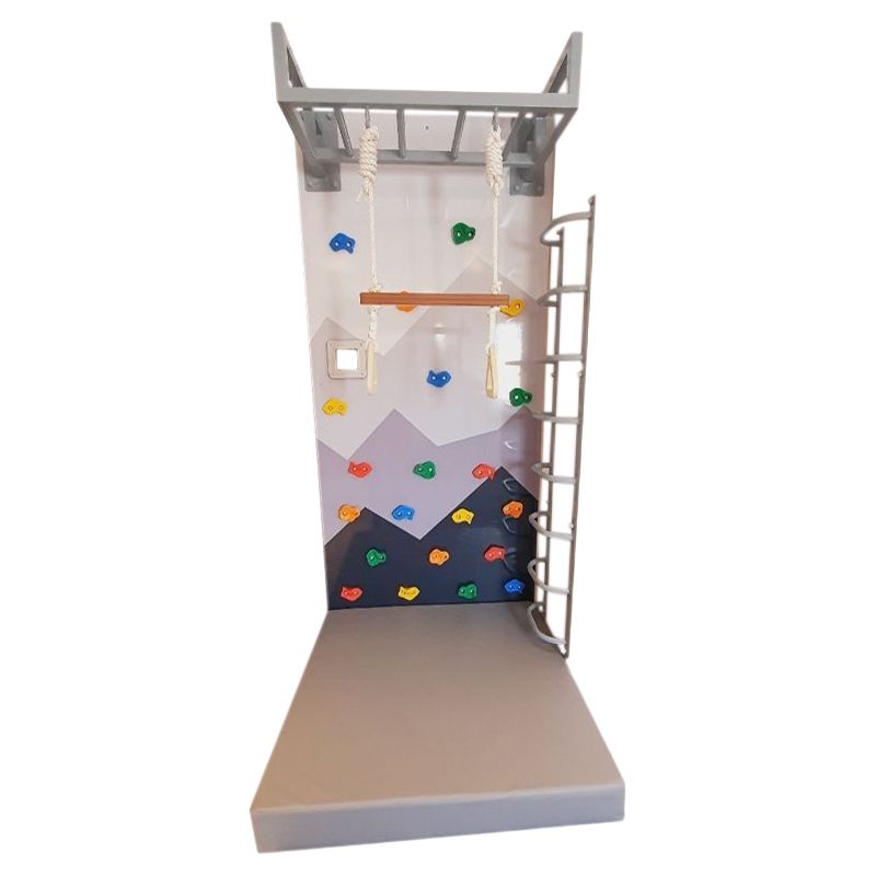 Moon Kids Climb Wall W/ Mountain Ladder & Monkey Bar Type 2