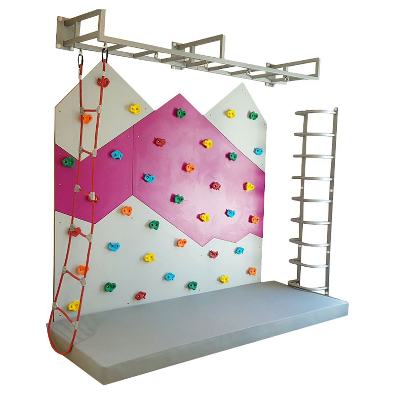 Moon Kids - Mountain Climbing Wall With Monkey Bars - Medium