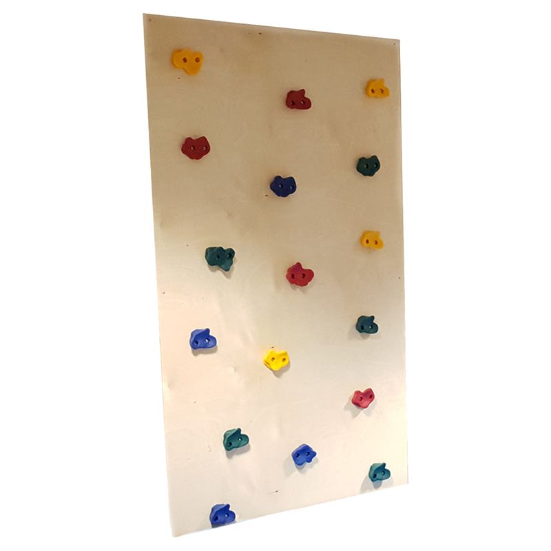 Moon Kids - Climbing Wall - 1 Panel - Natural Wood