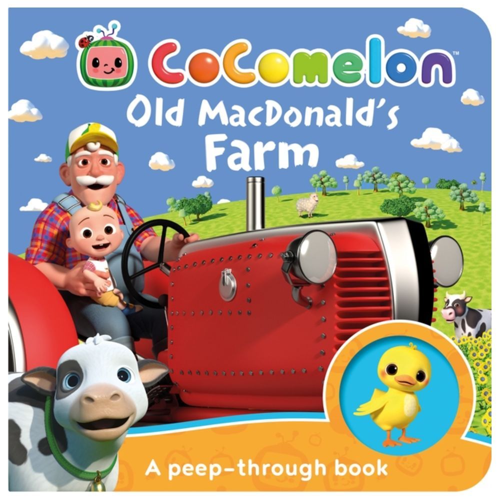 كتاب Cocomelon Old Macdonald's Farm A Peep Through Book