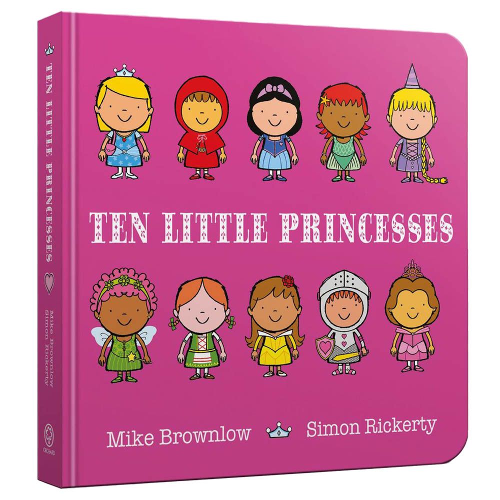 Ten Little Princesses Boardbook