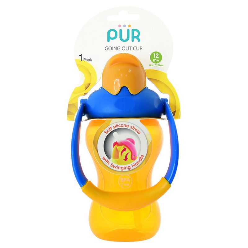 PUR - Go In Out Cup - Orange - 237ml