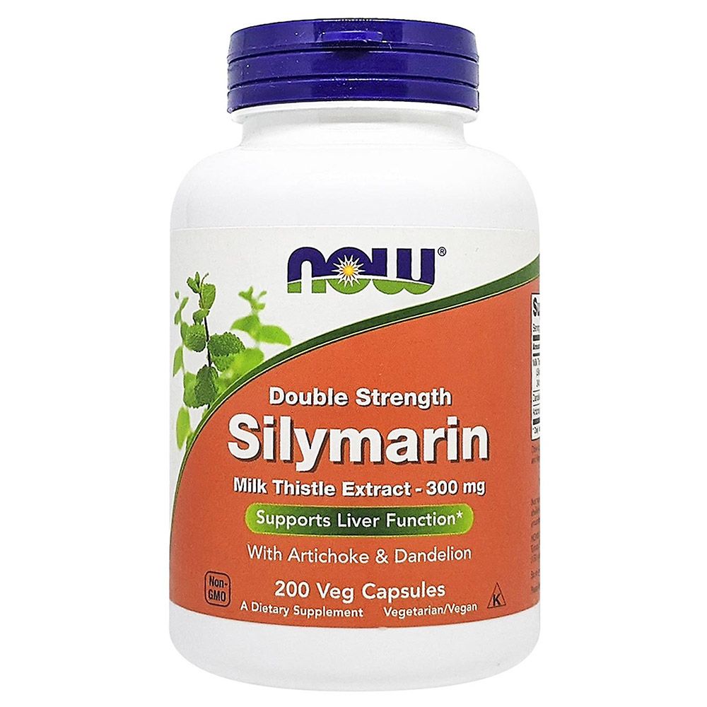 Now Foods Silymarin Milk Thistle Extract 300Mg 200 Capsules