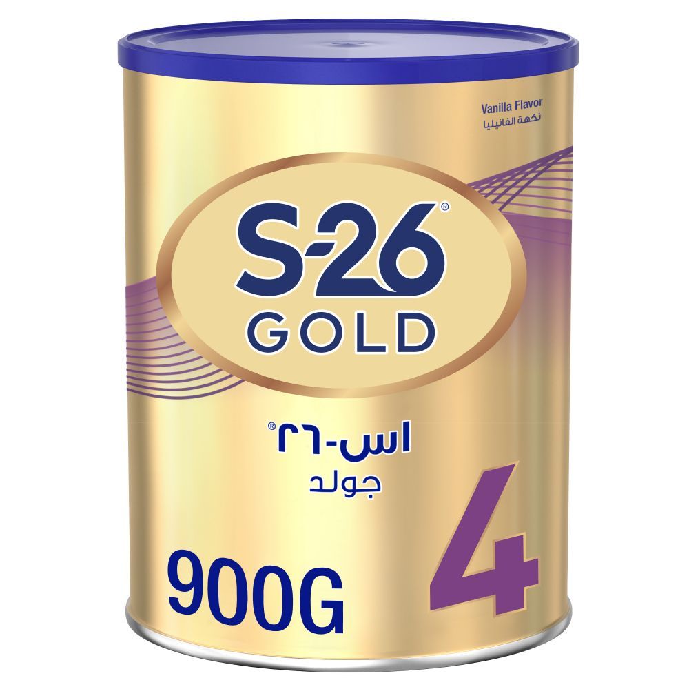 S26 - GOLD 4 Stage 4, 3-6Y Milk Powder for Kids 900g