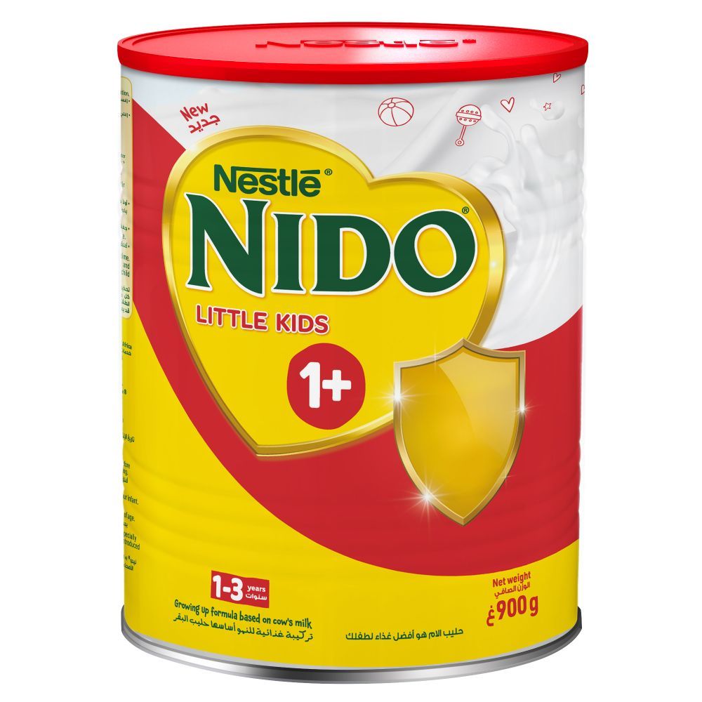 Nestle - NIDO Little Kids 1+ Growing Up Milk Powder Tin 900g