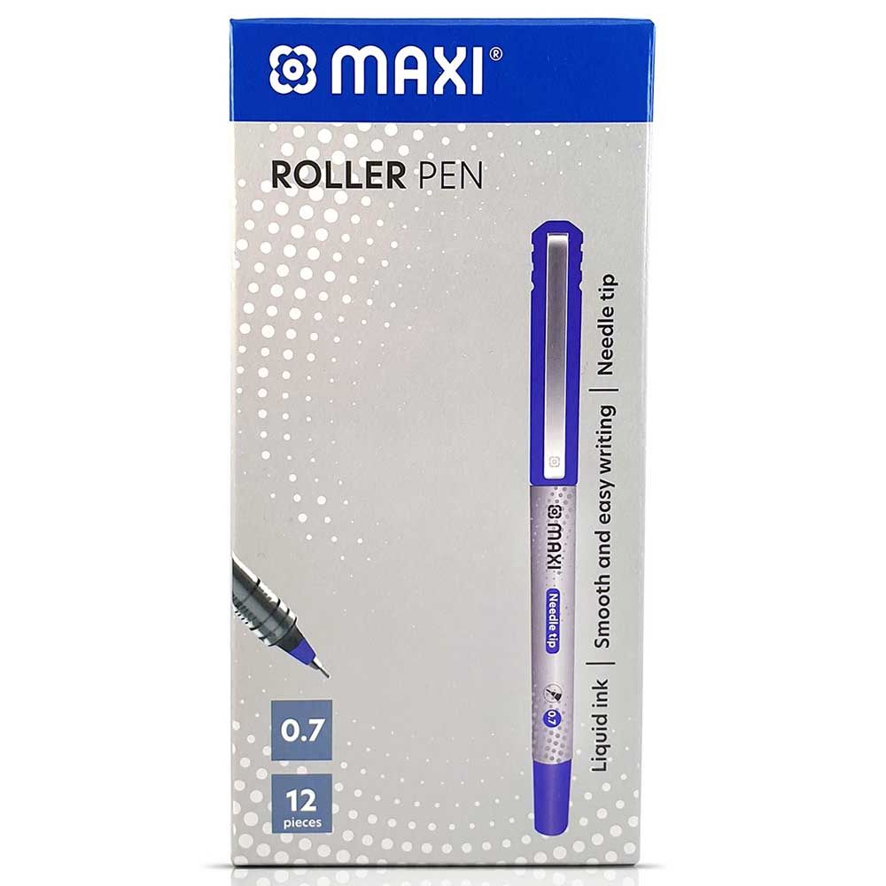 Maxi - Roller Pen 0.7 mm Needle Tip 12Pcs - Violet 