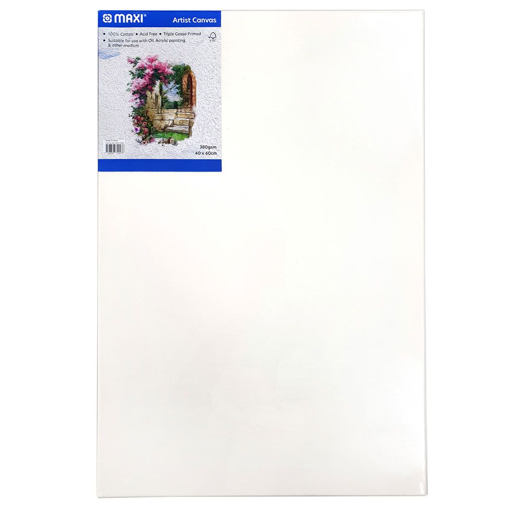 ماكسي - لوح رسم كتان 380 غم/متر مربع - 40×60 سم