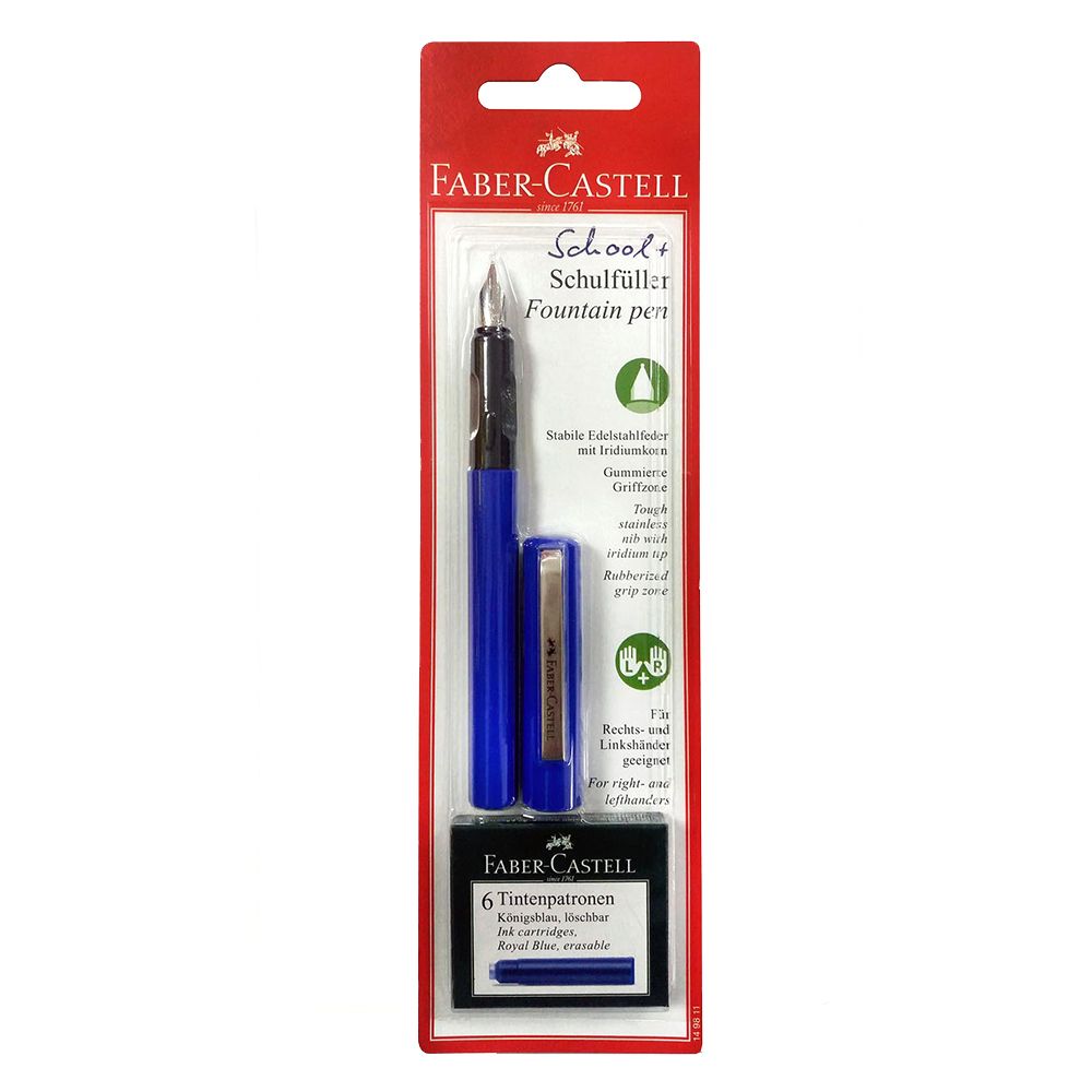 Faber-Castell - School Fountain Pen - Blue