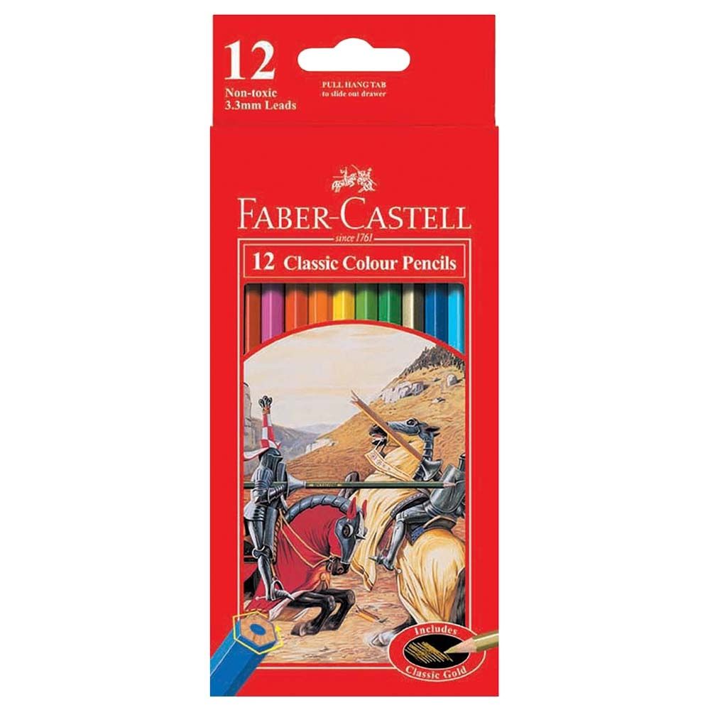 Faber-Castell - Classic Colour Pencils Set Of 12