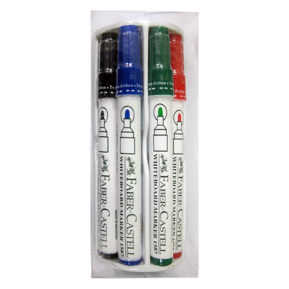 Faber-Castell - Whiteboard Bullet Marker with Duster