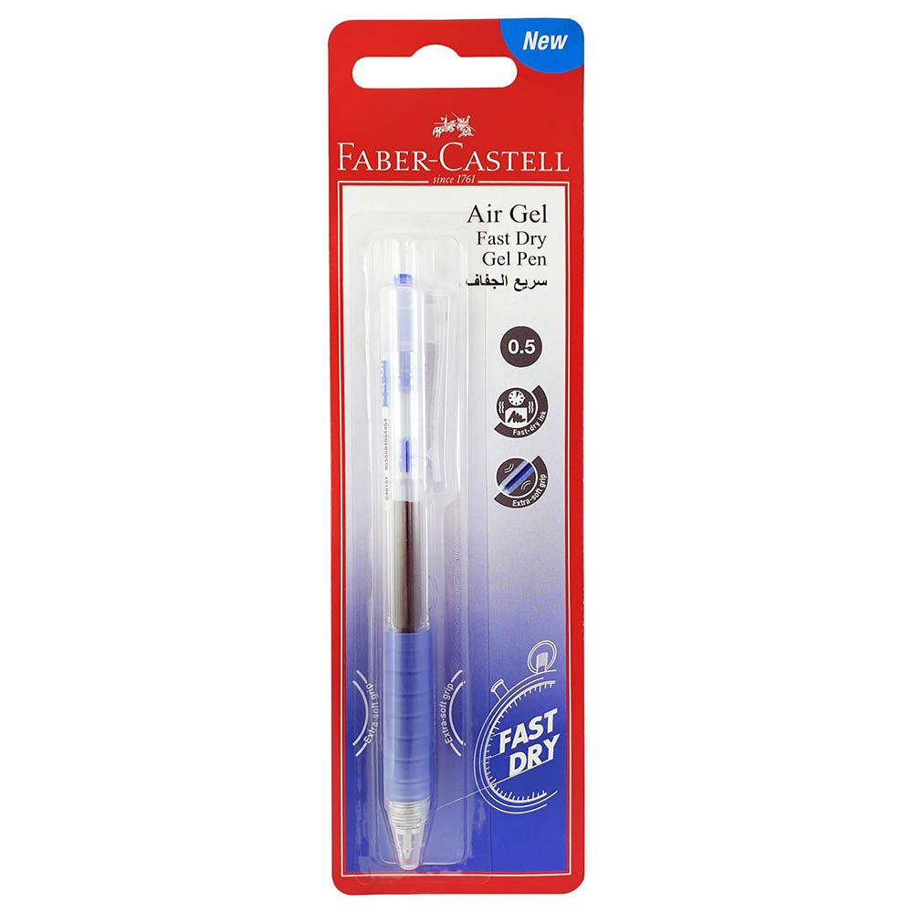 Faber-Castell - Gel Pen Air Gel 0.5 Blue Pack of 1