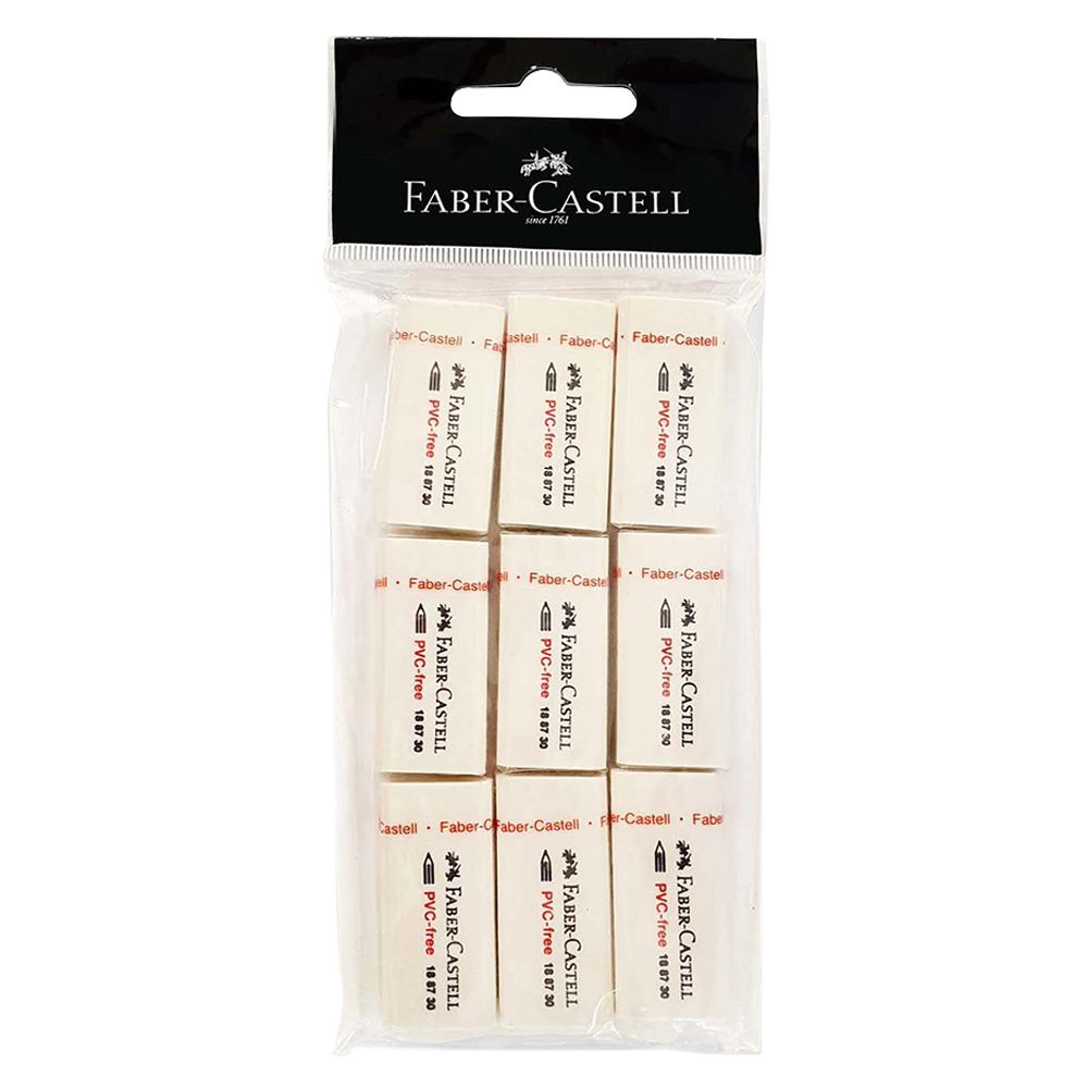 Faber-Castell - PVC Free Eraser with Sleeve