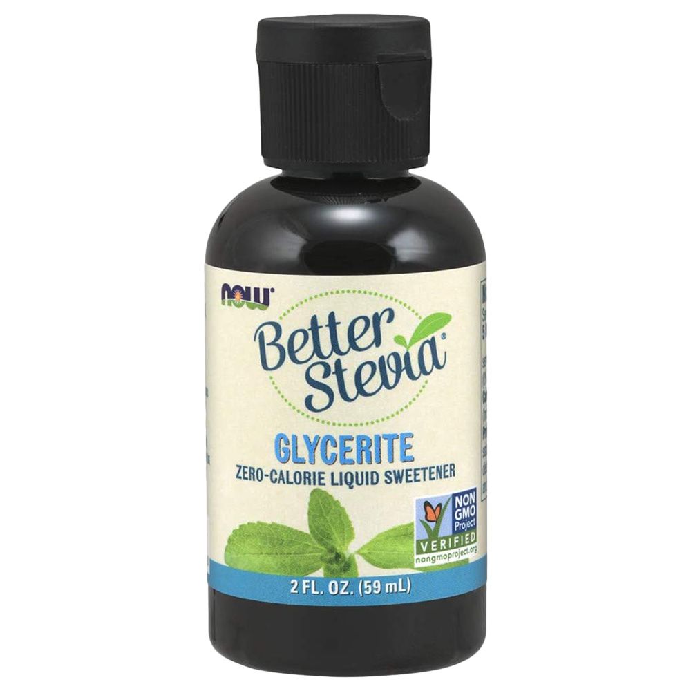 Now Foods - Better Stevia Glycerite Liquid Sweetener - 59ml