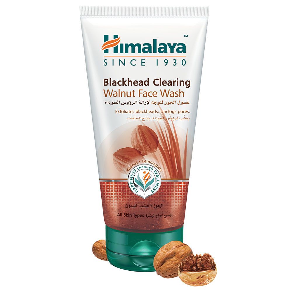 Himalaya Herbals - Blackhead Clearing Walnut Face Wash 150ml