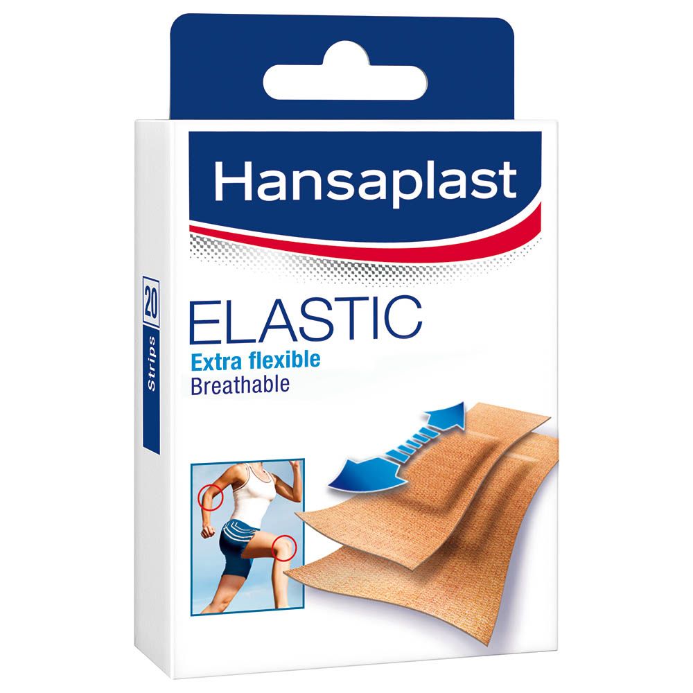 Hansaplast -Elastic 2 Sizes 20 Strips