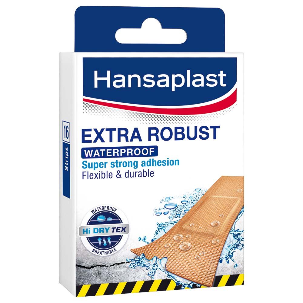 Hansaplast -Extra Tough Waterproof Strips 16pcs
