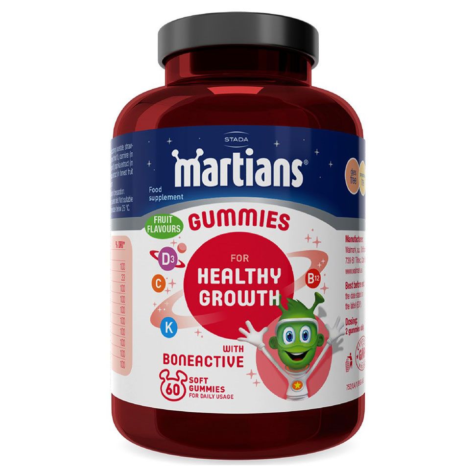 Martians - Gummies For Healthy Growth W/ Boneactive 60's