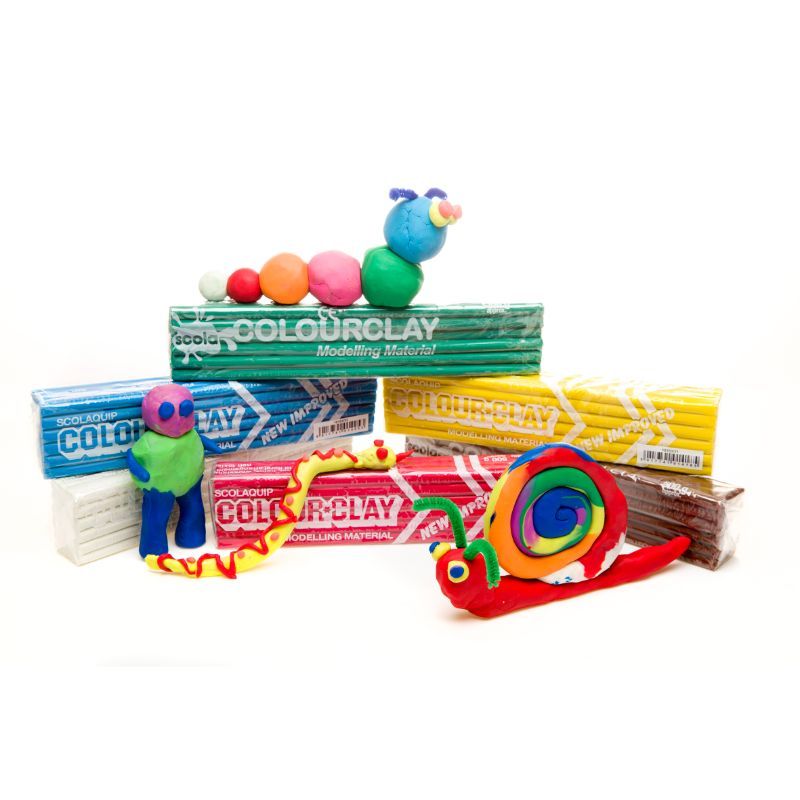 Scola - Colour Clay Bars Neon And Rainbow