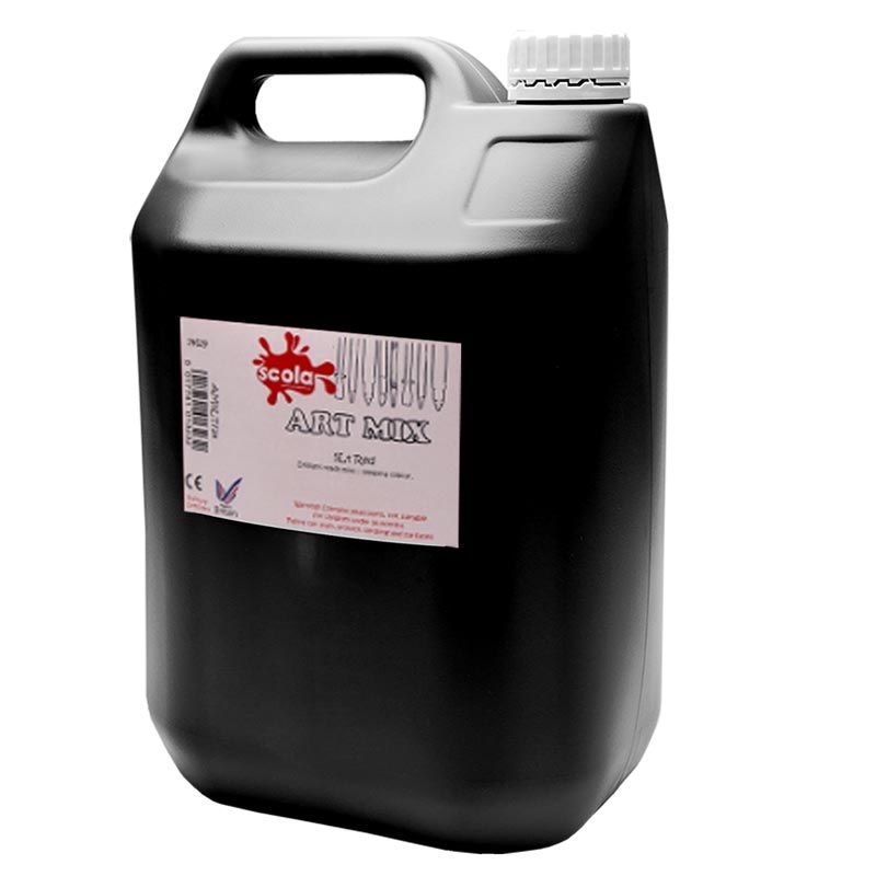 Scola - Ready Mixed Paint 5 Litre - Black