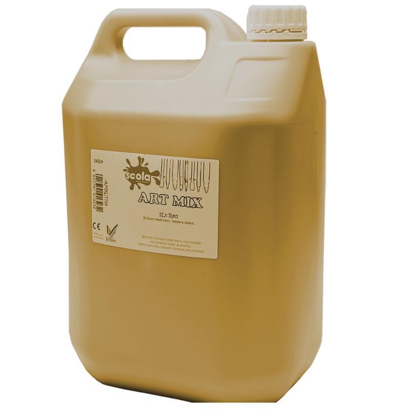 Scola - Ready Mixed Paint 5 Litre - Orange