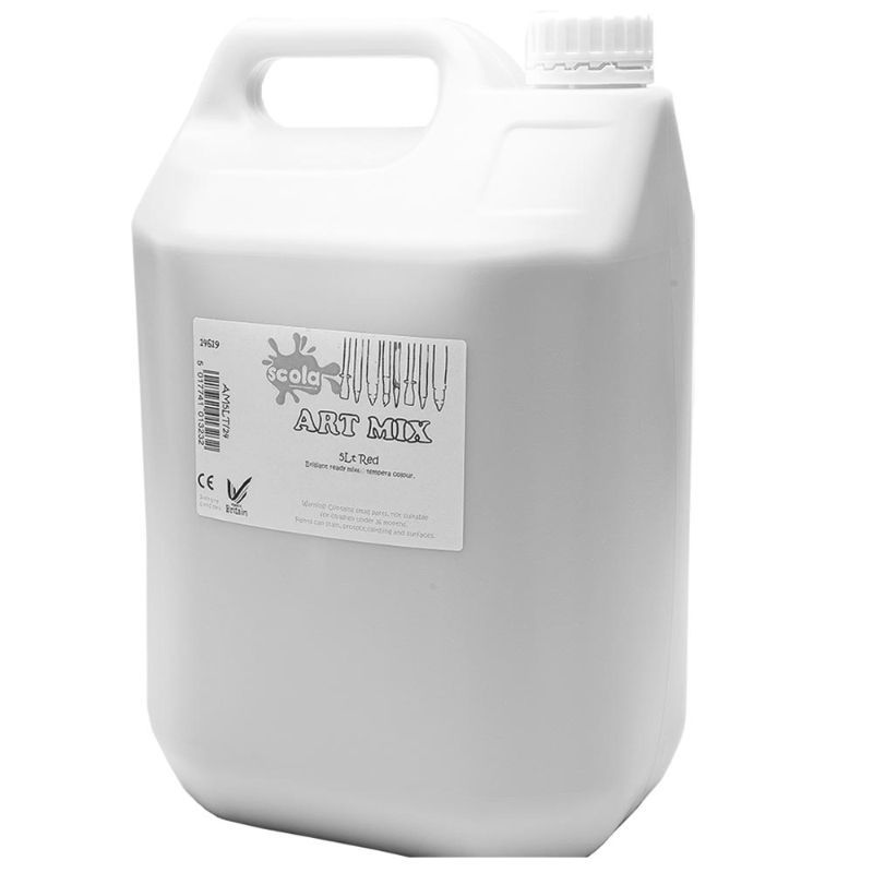 Scola - Ready Mixed Paint 5 Litre - White