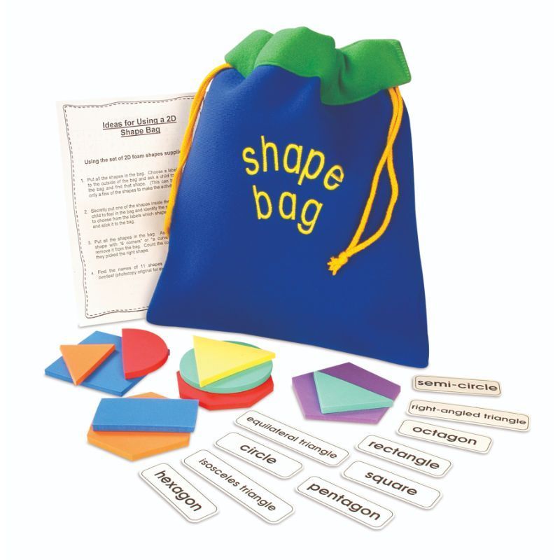 Twoey Toys - 2D Shape Bag
