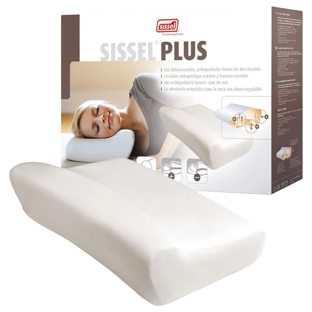 Sissel - Orthopedic Pillow Plus With Pillow Cover - White