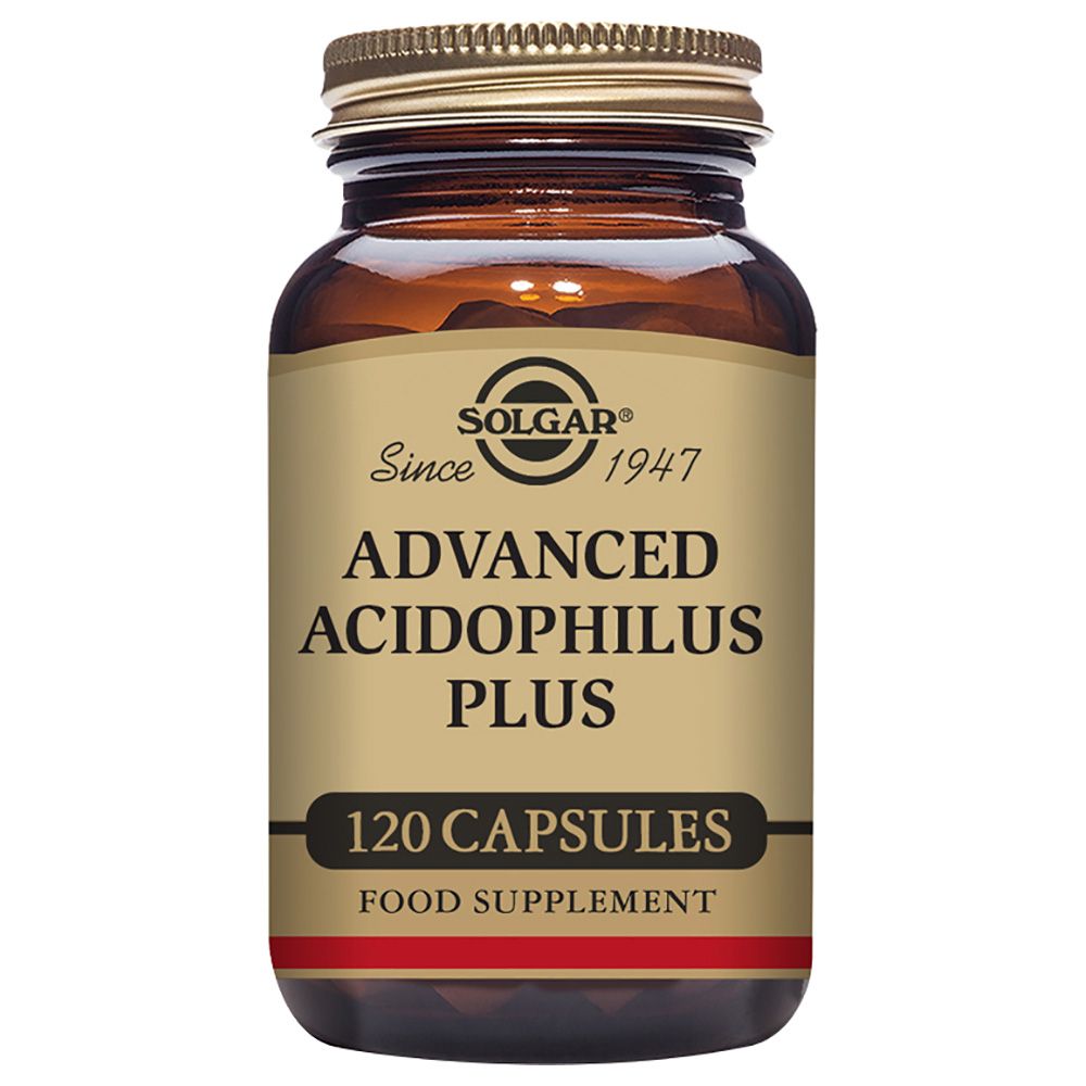 Solgar - Advanced 40+ Acidophilus, 120 Vegetable Capsules