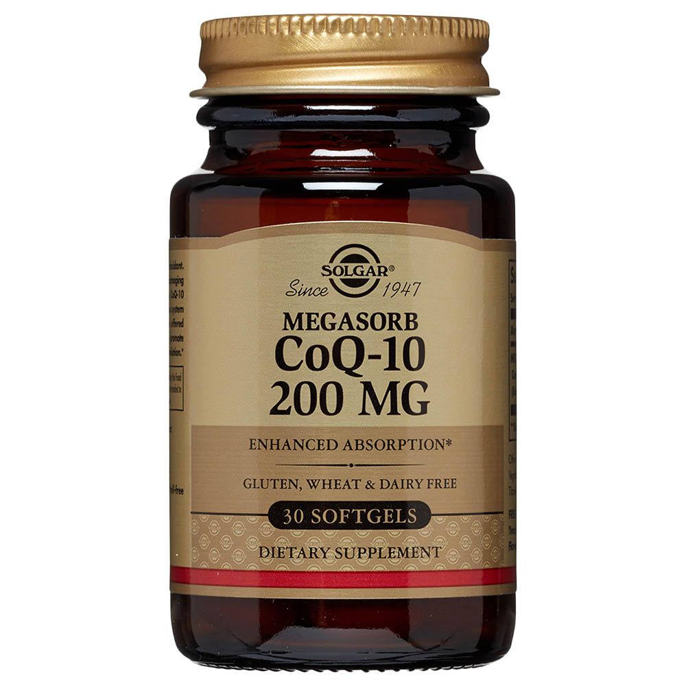Solgar - Megasorb CoQ-10 200mg 30 Softgels